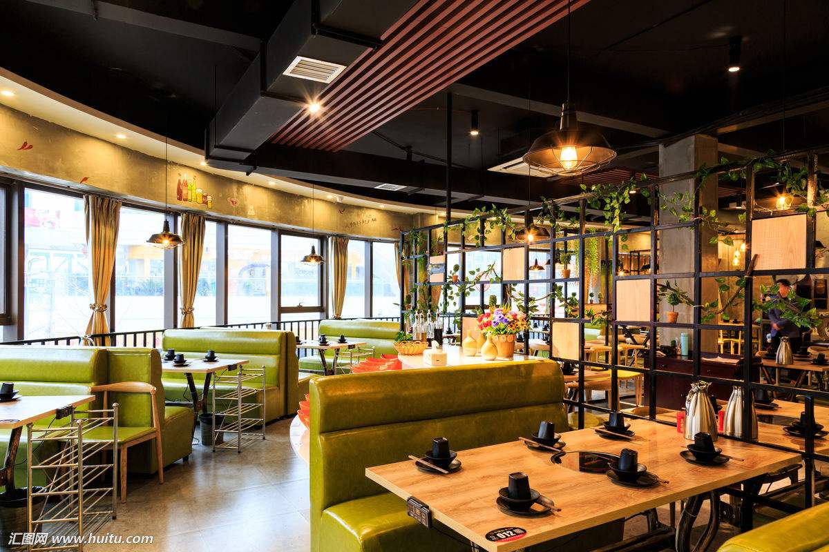 工业风饭店装饰