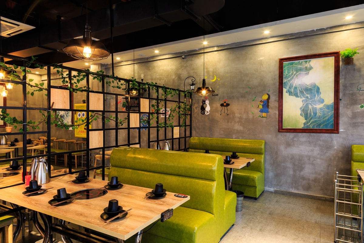 工业风饭店装饰