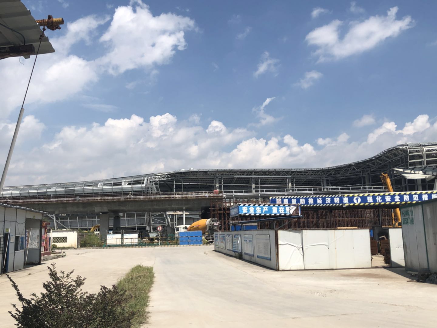 建设中的宁波栎社国际机场（二）