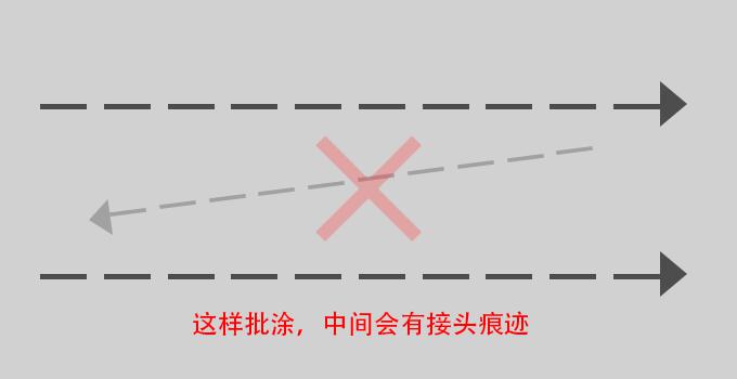 批涂清水混凝土漆STUCCO错误方法